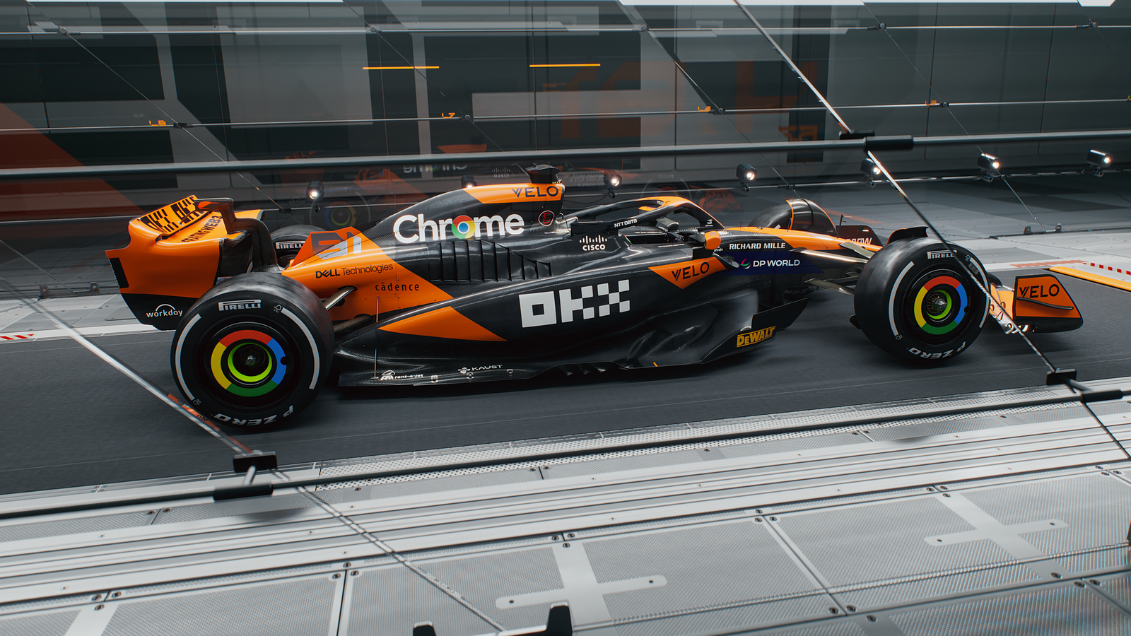McLaren's 2024 F1 livery 